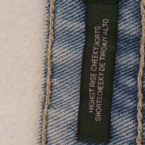 New High Waist Cheeky Shorts Size 8 - Picture 4 of 6